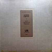 World Record Club : Cortot - Chopin Preludes, Impromptus